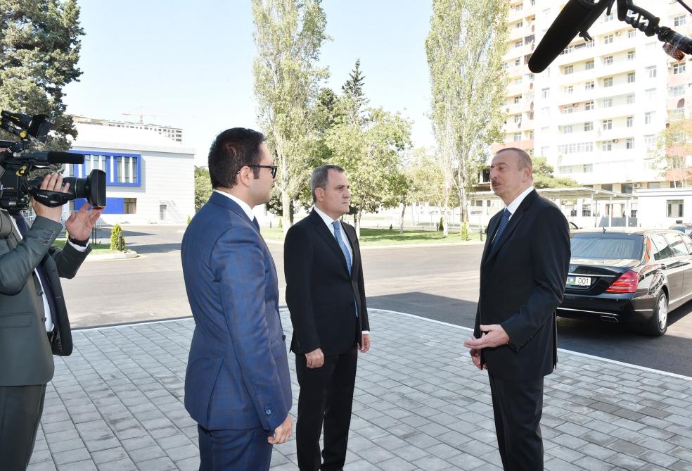 President Ilham Aliyev inaugurates Baku State Vocational Education Centre on Industry and Innovation (PHOTO)