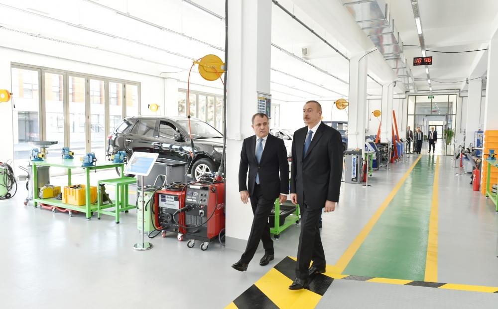 President Ilham Aliyev inaugurates Baku State Vocational Education Centre on Industry and Innovation (PHOTO)