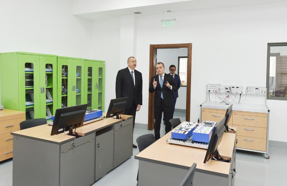 President Ilham Aliyev inaugurates Baku State Vocational Education Centre on Industry and Innovation (PHOTO)