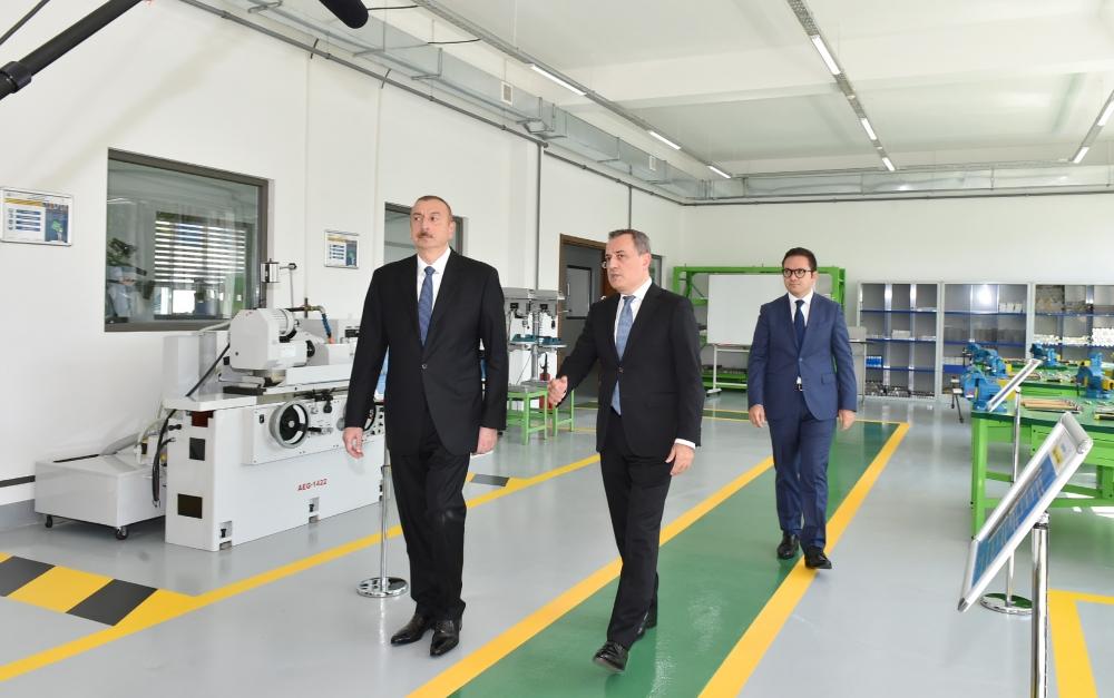 President Ilham Aliyev inaugurates Baku State Vocational Education Centre on Industry and Innovation (PHOTO)