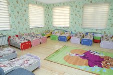 First Vice-President Mehriban Aliyeva attended opening of kindergarten in Ismayilli