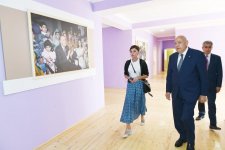 First Vice-President Mehriban Aliyeva attended opening of kindergarten in Ismayilli