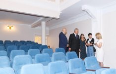 First Vice-President Mehriban Aliyeva attended inauguration of reconstructed Palace of Culture in Ivanovka village (PHOTO)
