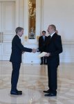 President Ilham Aliyev receives credentials of incoming Latvian, UK ambassadors (PHOTO)