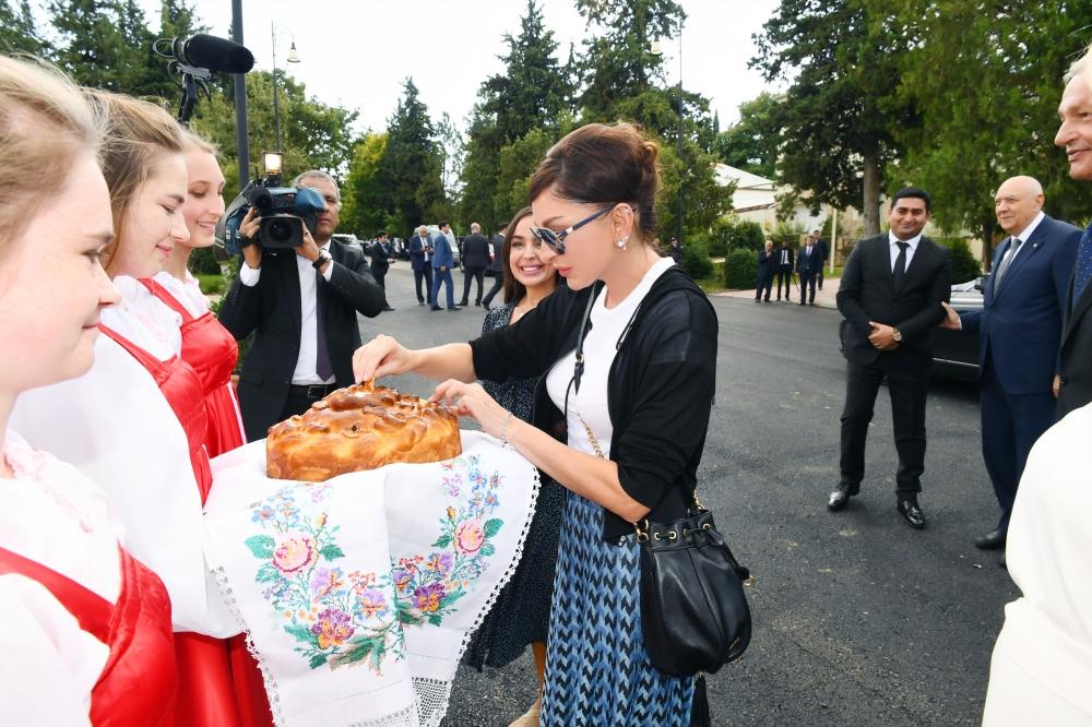 First Vice-President Mehriban Aliyeva attended inauguration of reconstructed Palace of Culture in Ivanovka village (PHOTO)