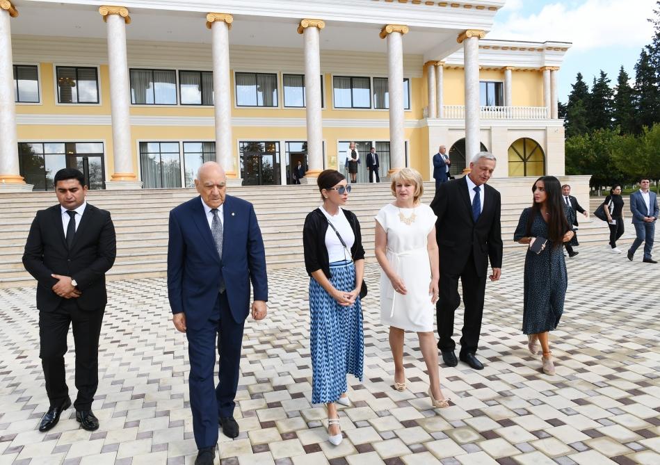 First Vice-President Mehriban Aliyeva attended inauguration of reconstructed Palace of Culture in Ivanovka village (PHOTO)