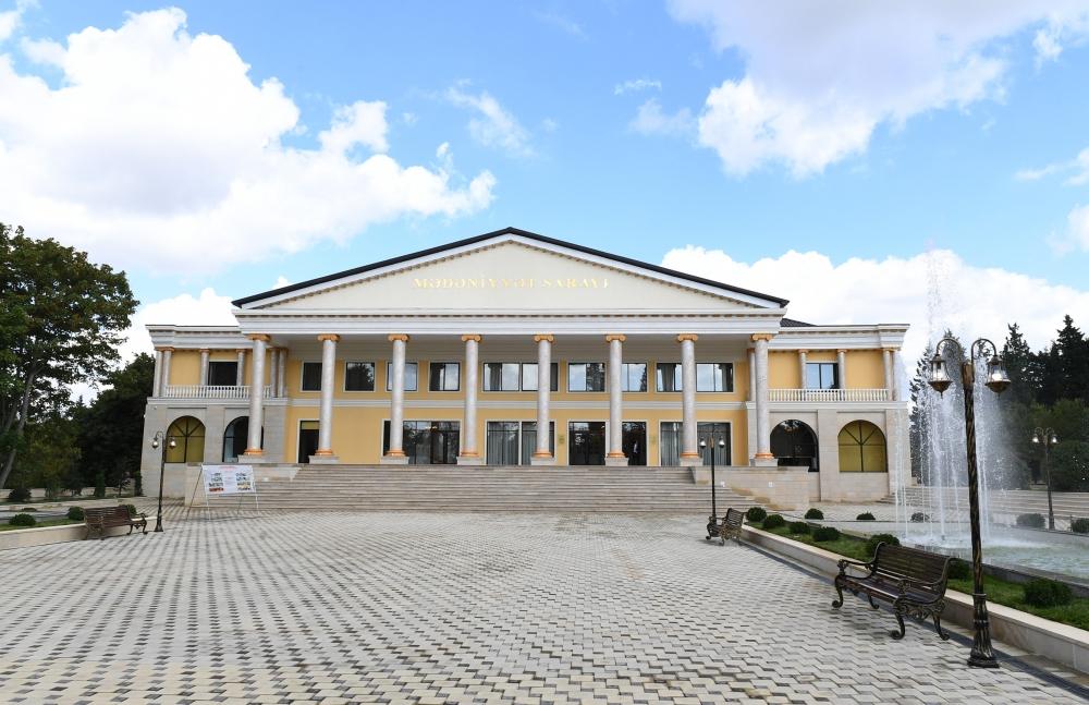 First Vice-President Mehriban Aliyeva attended inauguration of reconstructed Palace of Culture in Ivanovka village (PHOTO)