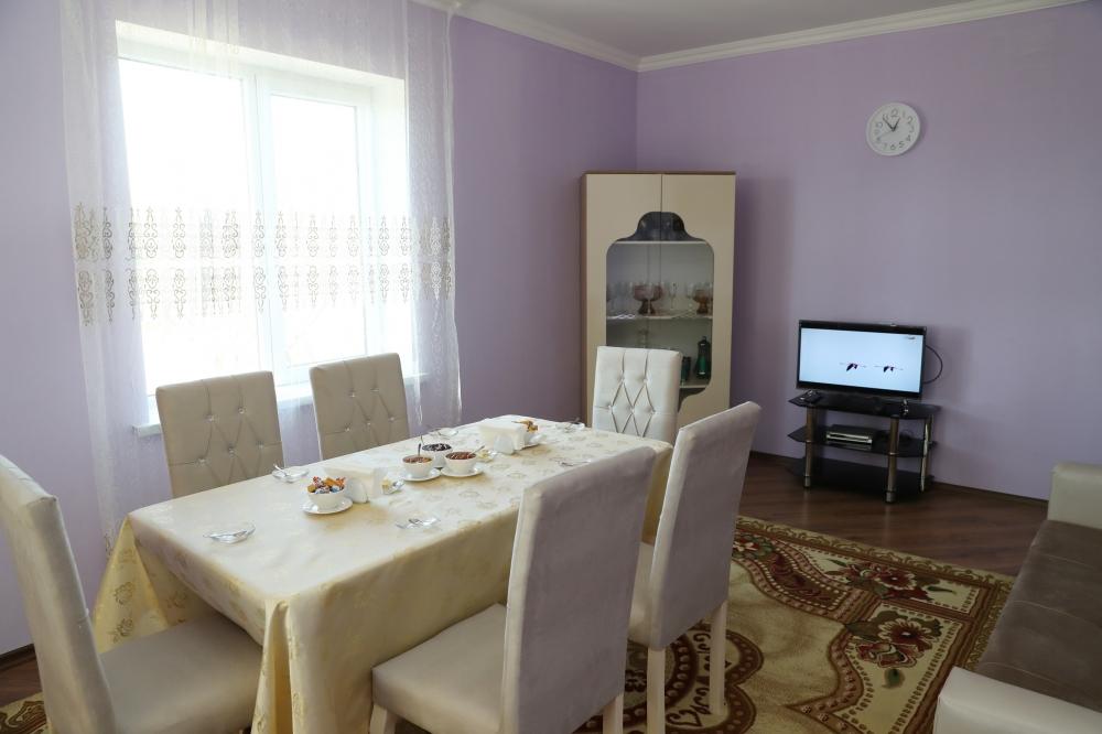 First Vice-President Mehriban Aliyeva viewed new house built instead of quake-damaged one in Mughanli village (PHOTO)