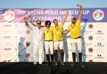 Heydar Aliyev Foundation VP Leyla Aliyeva watches 7th Arena Polo World Cup final (PHOTO)