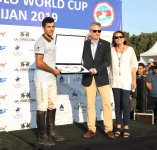 Heydar Aliyev Foundation VP Leyla Aliyeva watches 7th Arena Polo World Cup final (PHOTO)