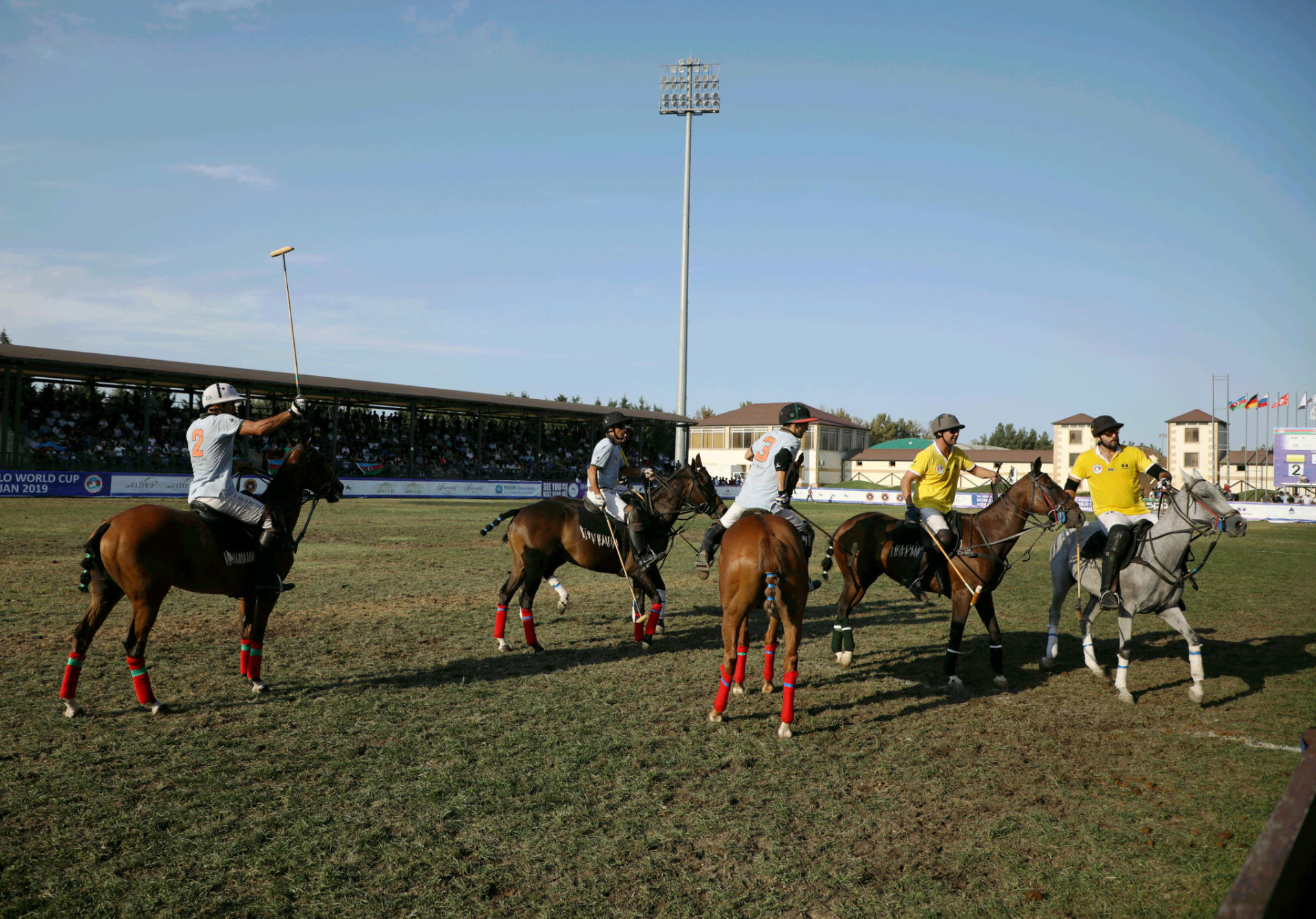 Heydar Aliyev Foundation VP Leyla Aliyeva watches 7th Arena Polo World Cup final (PHOTO)