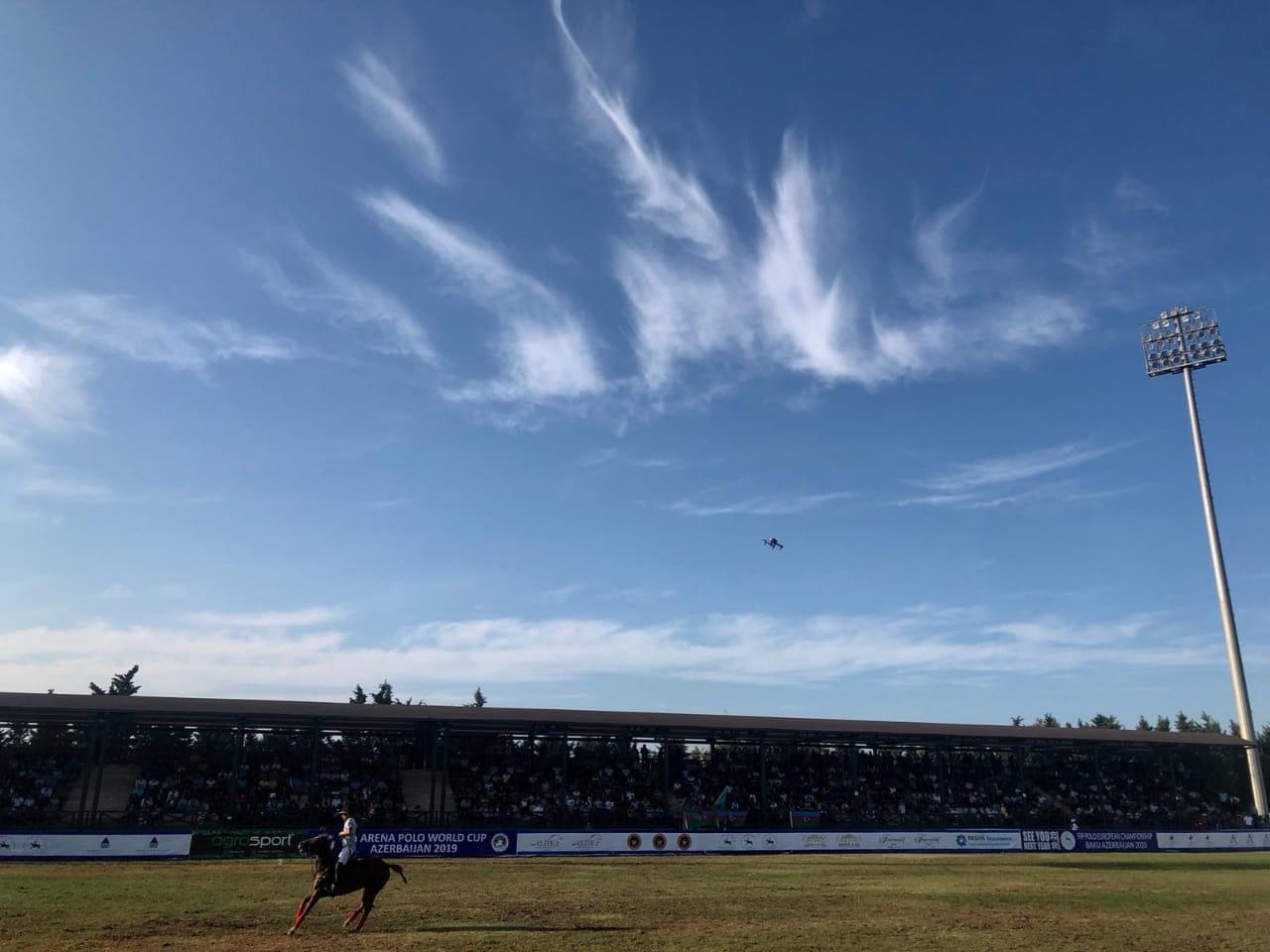 Heydar Aliyev Foundation VP Leyla Aliyeva watches 7th Arena Polo World Cup final (PHOTO)