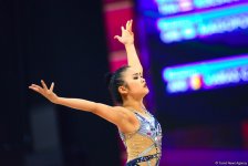 Competitions of 37th Rhythmic Gymnastics World Championships underway in Baku (PHOTO)