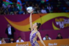 Competitions of 37th Rhythmic Gymnastics World Championships underway in Baku (PHOTO)
