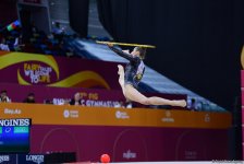 Competitions of 37th Rhythmic Gymnastics World Championships underway in Baku (PHOTO)