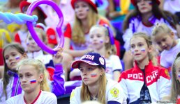 Competitions of 37th Rhythmic Gymnastics World Championships underway in Baku (PHOTO)