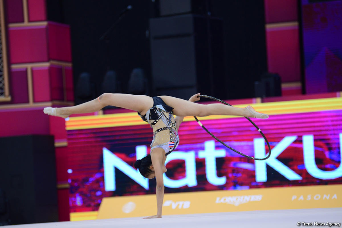 Competitions of 37th Rhythmic Gymnastics World Championships underway in Baku (PHOTO)
