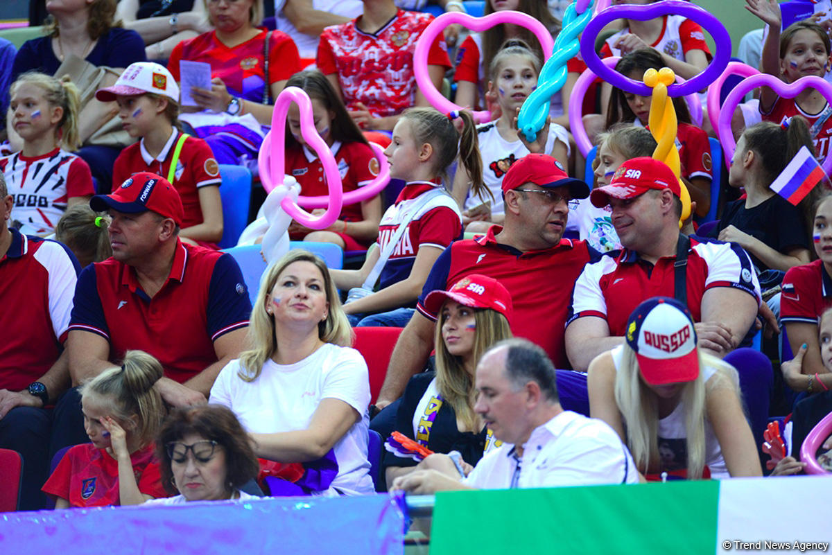 Competitions of 37th Rhythmic Gymnastics World Championships underway in Baku (PHOTO)