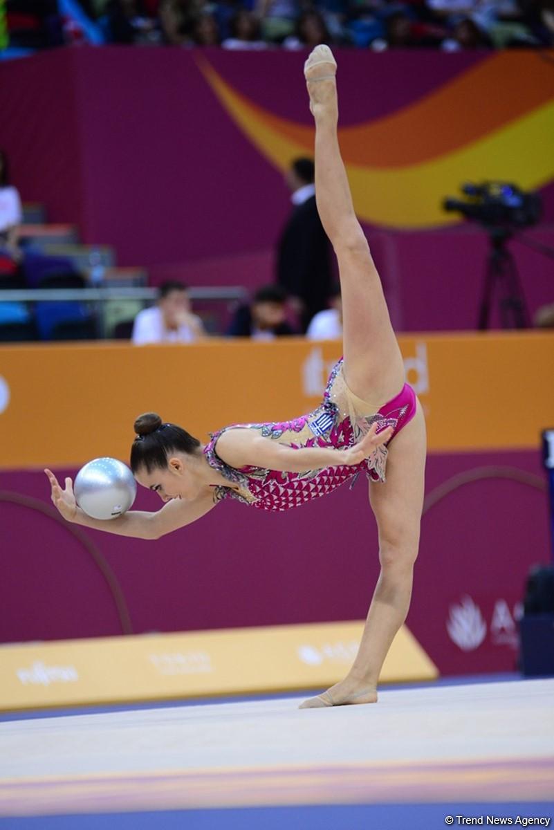 Competitions of 37th Rhythmic Gymnastics World Championships underway in Baku (PHOTO)