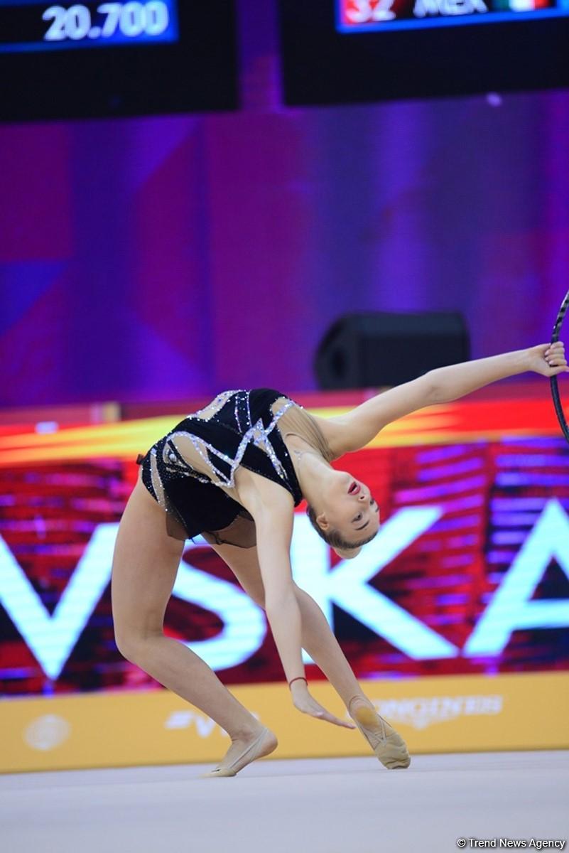 Competitions of 37th Rhythmic Gymnastics World Championships underway in Baku (PHOTO)