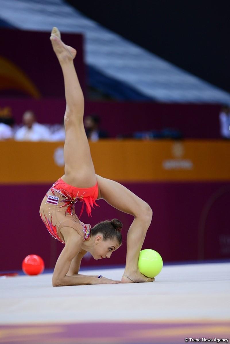 Competitions of 37th Rhythmic Gymnastics World Championships underway in Baku (PHOTO)