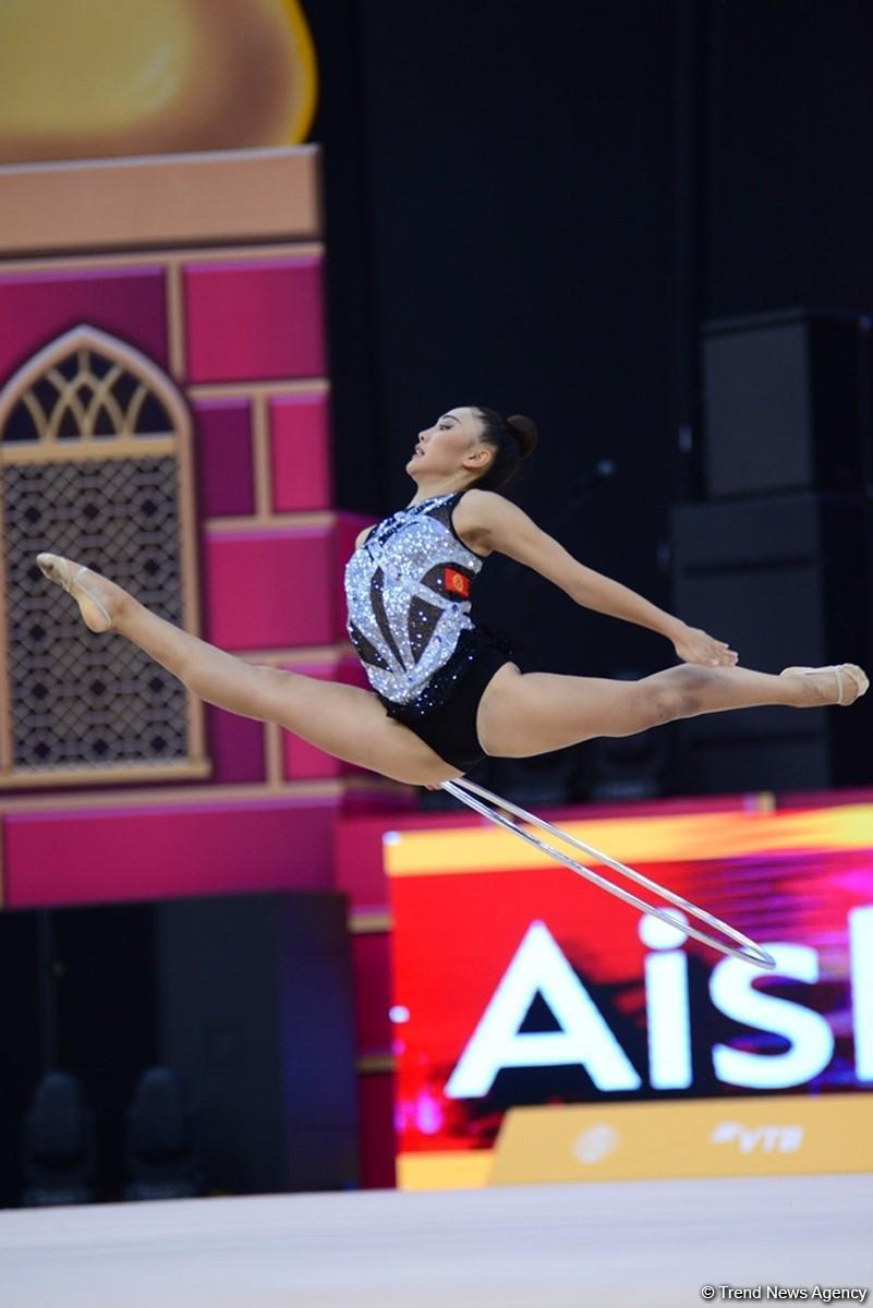 Competitions of 37th Rhythmic Gymnastics World Championships underway in Baku (PHOTO)