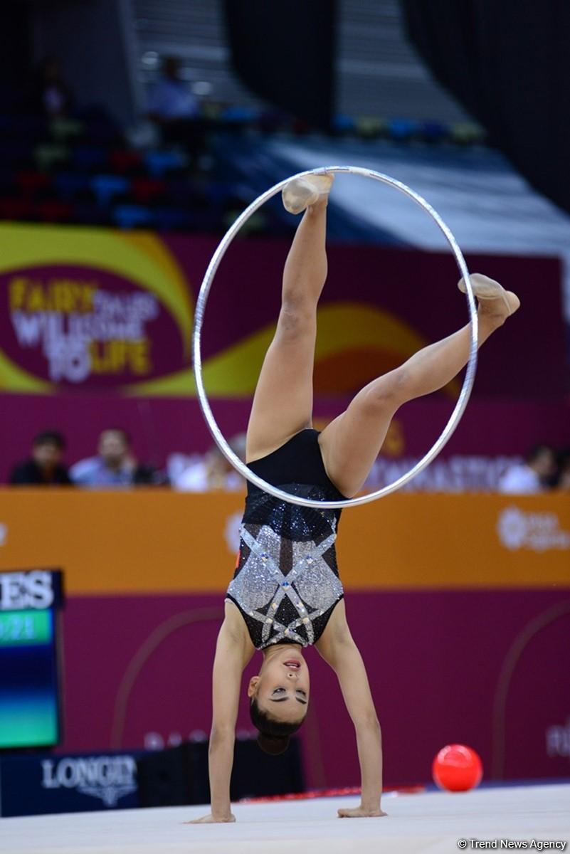 Competitions of 37th Rhythmic Gymnastics World Championships underway in Baku (PHOTO)