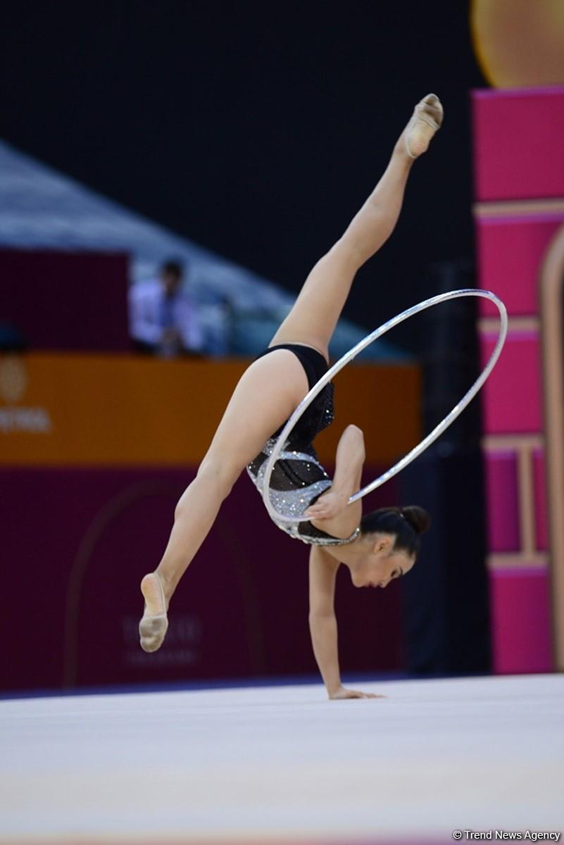 Competitions of 37th Rhythmic Gymnastics World Championships underway in Baku (PHOTO)