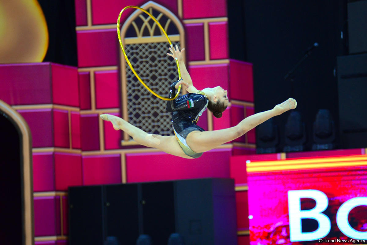 Competitions of 37th Rhythmic Gymnastics World Championships underway in Baku (PHOTO)