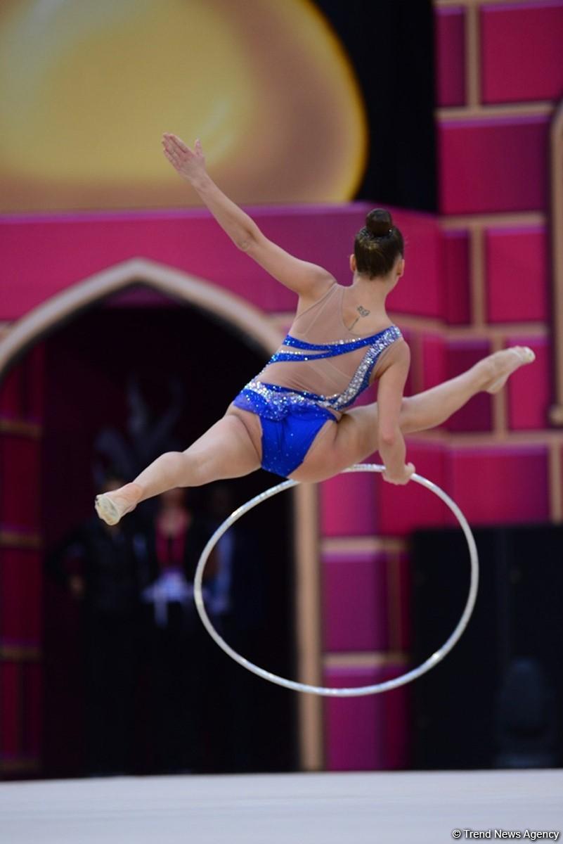 Competitions of 37th Rhythmic Gymnastics World Championships underway in Baku (PHOTO)