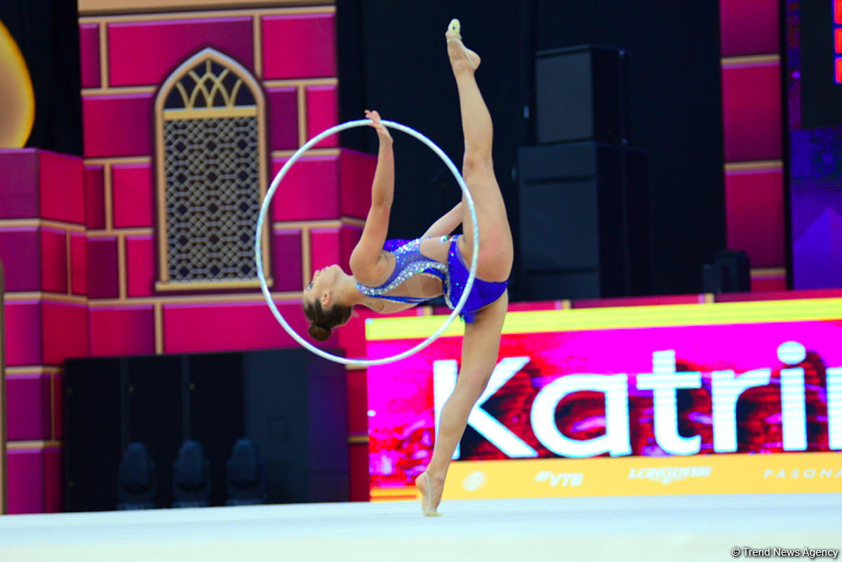 Competitions of 37th Rhythmic Gymnastics World Championships underway in Baku (PHOTO)