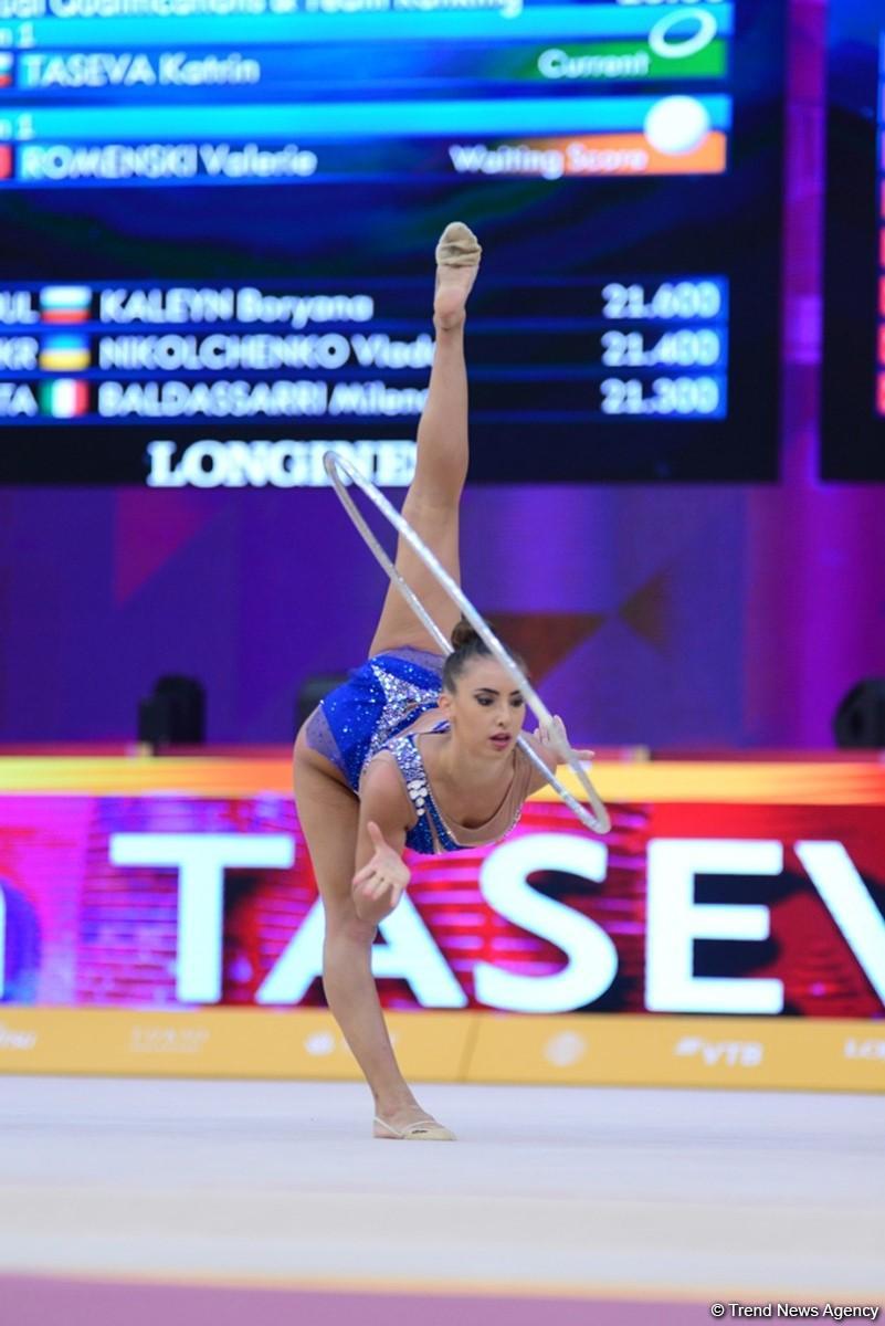 Competitions of 37th Rhythmic Gymnastics World Championships underway in Baku (PHOTO)
