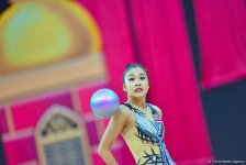 2nd day of 37th Rhythmic Gymnastics World Championships kicks off in Baku (PHOTO)