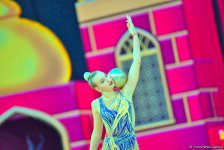 2nd day of 37th Rhythmic Gymnastics World Championships kicks off in Baku (PHOTO)