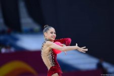 Finals of 37th Rhythmic Gymnastics World Championships kick off in Baku (PHOTO)