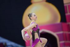 Finals of 37th Rhythmic Gymnastics World Championships kick off in Baku (PHOTO)