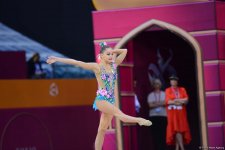 Finals of 37th Rhythmic Gymnastics World Championships kick off in Baku (PHOTO)