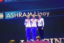 Baku hosts award ceremony for winners in finals of individual exercises at 37th  Rhythmic Gymnastics World Championships