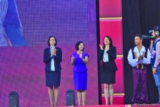 Baku hosts award ceremony for winners in finals of individual exercises at 37th  Rhythmic Gymnastics World Championships