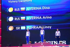 Baku hosts award ceremony for winners in finals of individual exercises at 37th  Rhythmic Gymnastics World Championships