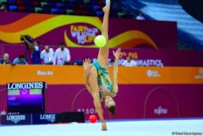 Best moments of 2nd day of Rhythmic Gymnastics World Championships in Baku (PHOTO)