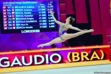 Best moments of 2nd day of Rhythmic Gymnastics World Championships in Baku (PHOTO)