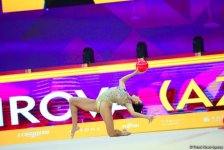 Best moments of 2nd day of Rhythmic Gymnastics World Championships in Baku (PHOTO)