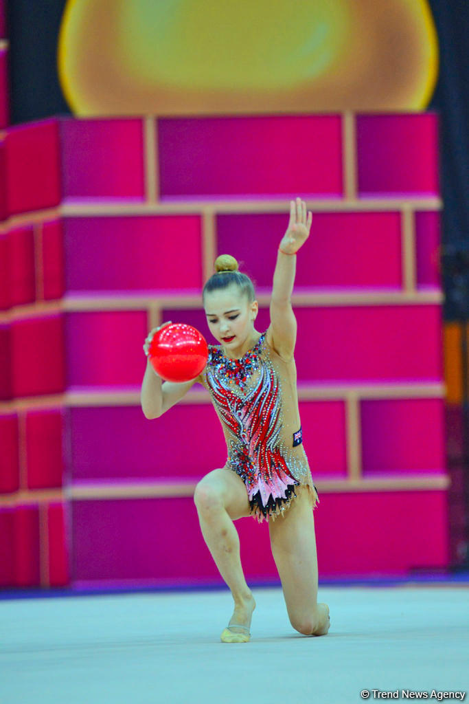 2nd day of 37th Rhythmic Gymnastics World Championships kicks off in Baku (PHOTO)