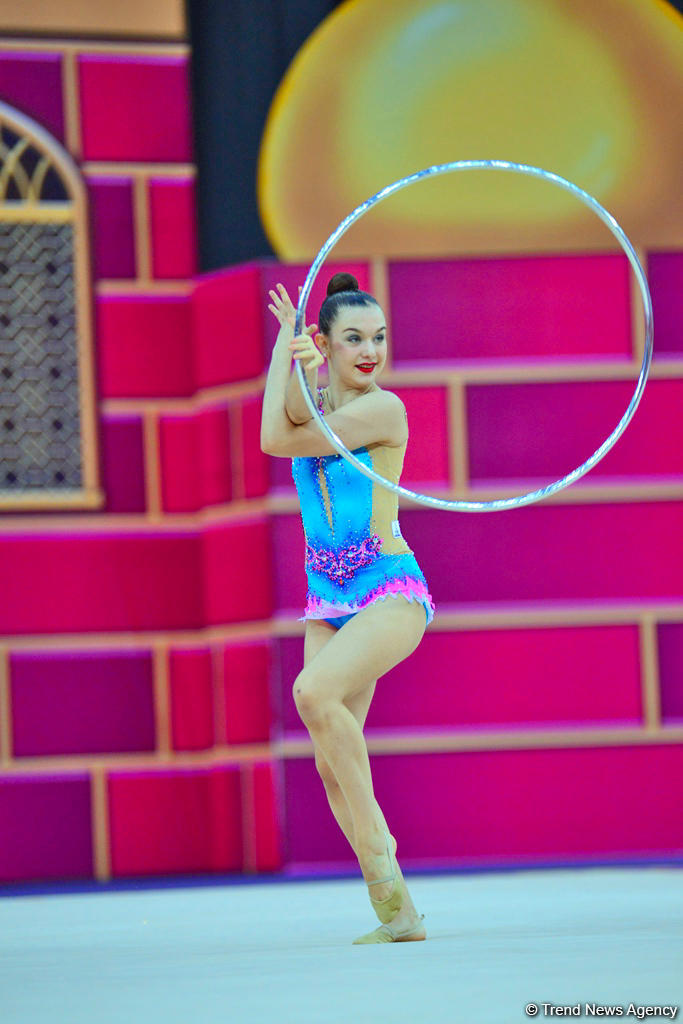 2nd day of 37th Rhythmic Gymnastics World Championships kicks off in Baku (PHOTO)