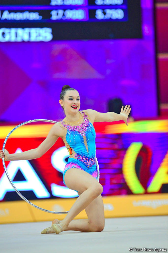 2nd day of 37th Rhythmic Gymnastics World Championships kicks off in Baku (PHOTO)