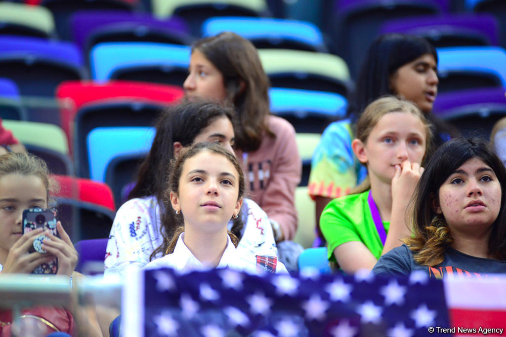 2nd day of 37th Rhythmic Gymnastics World Championships kicks off in Baku (PHOTO)
