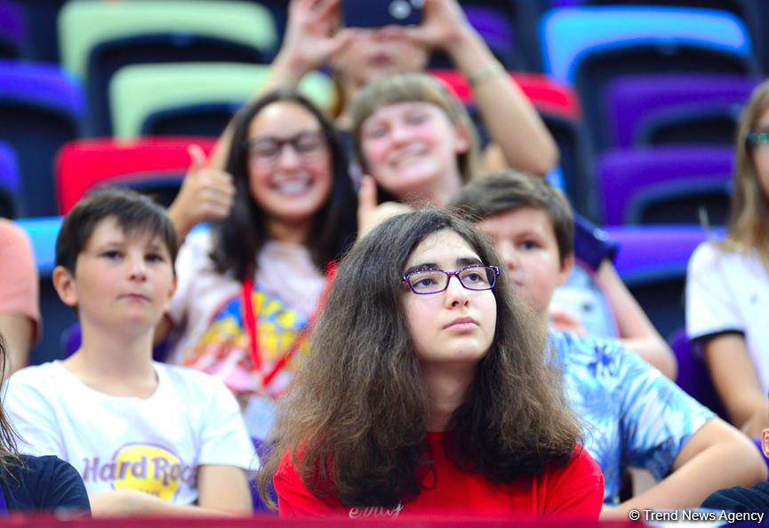 2nd day of 37th Rhythmic Gymnastics World Championships kicks off in Baku (PHOTO)