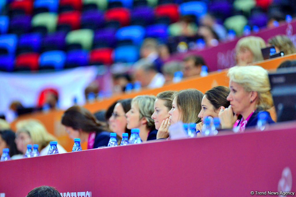 2nd day of 37th Rhythmic Gymnastics World Championships kicks off in Baku (PHOTO)
