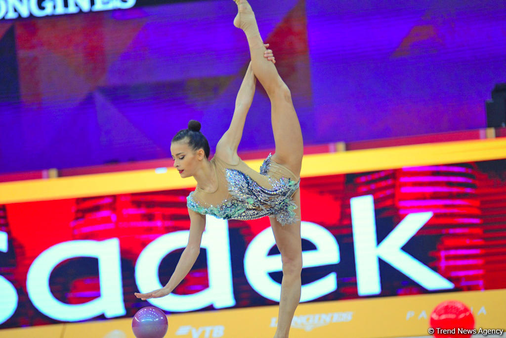 2nd day of 37th Rhythmic Gymnastics World Championships kicks off in Baku (PHOTO)